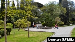 Лівадійський парк, архівне фото