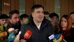 Саакашвілі побував на допиті в СБУ, який тривав понад 2,5 години (відео)