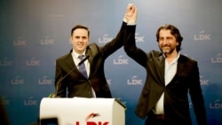 Kreu i LDK-së, Lumir Abdixhiku shpall fitoren e Përparim Ramës në Prishtinë. 