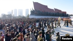 Офіційні урочистості в Пхеньяні в грудні 2017 року