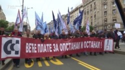 Prvomajski protest: 'Kako da živimo?'