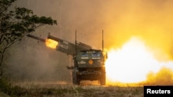 Domet raketnog bacača HIMARS je 80 kilometara. Na fotografiji HIMARS na jednoj od vojnih vježbi američke vojske.