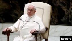 Папа Франциск звернувся щодо миру в Україні наприкінці загальної аудієнції у середу