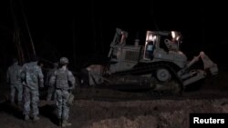 Литвадагы Пабраде полигонунда жоголгон америкалык аскерлерди издөө. 26-март, 2025-жыл. 