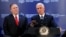 Američki potpredsjednik Mike Pence tokom konferencije za medije uz američkog državnog sekretara Mike Pompea: 120 sati prekida vatre u Siriji