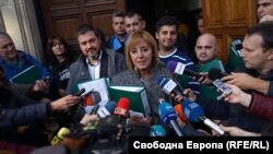 Maia Manolova, președinta noului partid „Ridică-te, Bulgaria!” (foto arhiva)