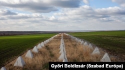 Українська фортифікаційна лінія в Запорізькій області, фото ілюстративне