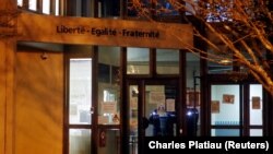 A támadás helyszíne Párizs külvárosában