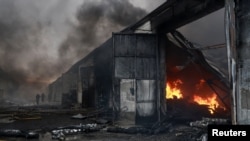 Наслідки одного з російських ударів на околицях Одеси, фото ілюстративне