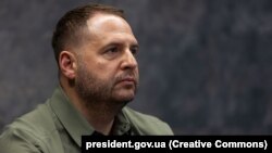 Керівник Офісу президента України Андрій Єрмак (на фото) повідомив про загибель Чубашева