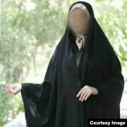 چادر مدل ملائکه هدیه مخصوص رهبری برای دختران سفید آمریکایی