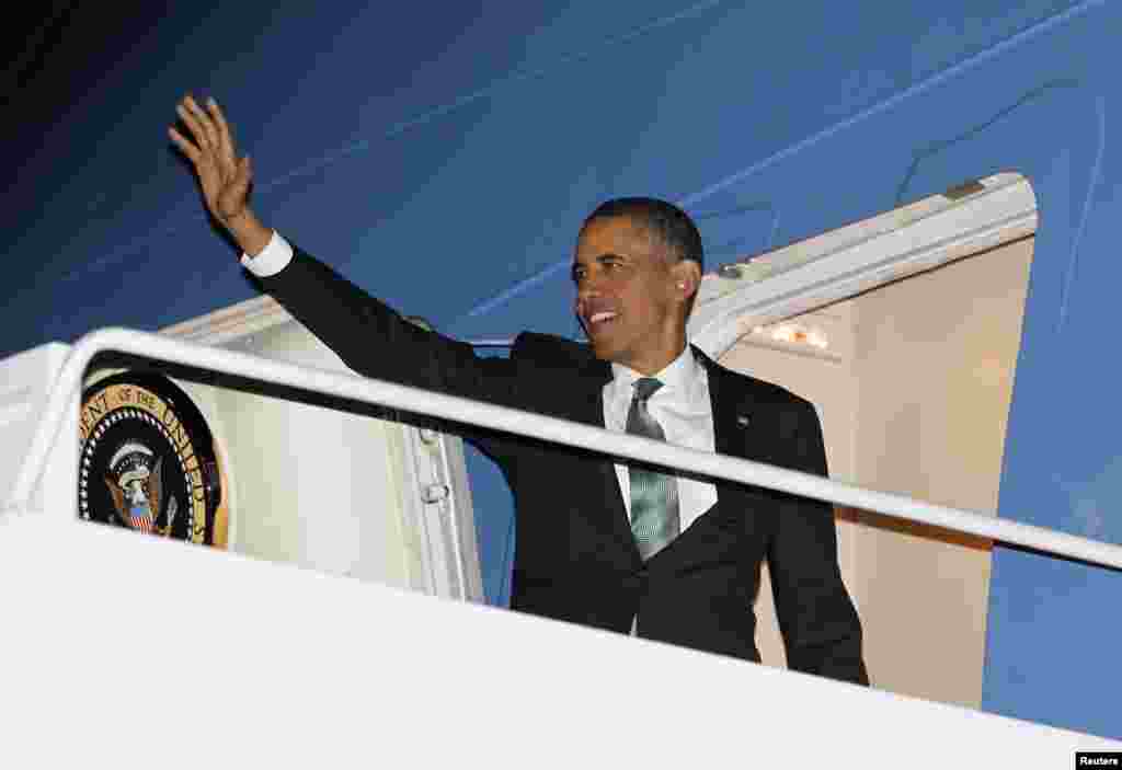 SAD - Predsjednik Obama je iz Washingtona odputovao za Izrael, 19. mart 2013. Foto: EUTERS / Jason Reed 