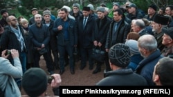 Кримські адвокати після засідання суду, де фігурантів «справи Веджіє Кашка» перевели під домашній арешт, Сімферополь, 24 січня 2019 року