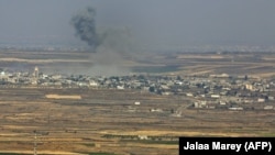 Vedere strategică de pe Înălțimile Golan asupra Siriei