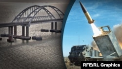 Кримський міст і далекобійна зброя (колаж) 