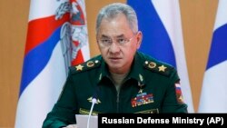 Орусиянын коргоо министри Сергей Шойгу. 
