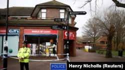 Місце, де знайшли Сергія Скрипаля та його дочку, Солсбері, Велика Британія