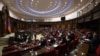 Національна асамблея параламенту ВІрменії під час дискусії щодо євроінтеграції. Лютий 2025 року 