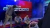 Guayaquil, 9 ianuarie - Secvență din momentul transmisiunii live care a captat atacul asupra postului public de televiziune din oraș. (TC Television network via AP)