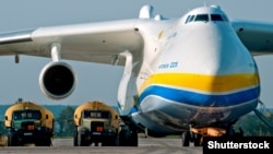 Український АН-225 «Мрія», найбільший у світі вантажний літак 