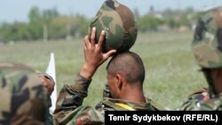 Военнослужащий Кыргызстана. Иллюстративное фото.