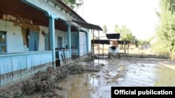 Жалал-Абаддын Сузак районундагы сел.