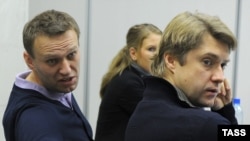 Алексей Навальный и Владимир Ашурков (архивное фото)