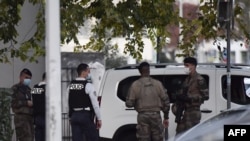 Поліція після нападу на грецького православного священника в Ліоні, 31 жовтня 2020 року