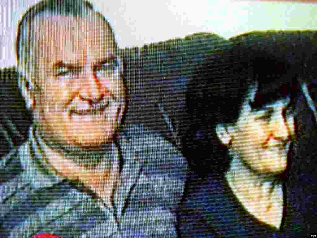 Video footage released in 2009 reportedly showed Mladic with his wife, Bosaq.