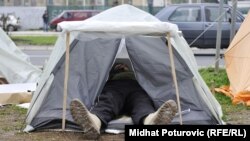 Trideseti dan protesta penzionisanih pripadnika OSBiH