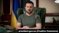 Ukrajinski predsednik Volodmir Zelenski, 22. jul 2022.