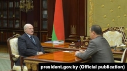 Олександр Лукашенко (зліва) та Роман Головченко