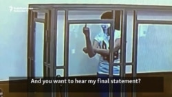 Savchenko Gives Court Defiant Gesture In Final Statement