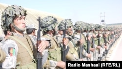 Afghan security forces in Helmand