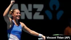 Катерина Бондаренко (на фото) здолала американку Ірину Фальконі