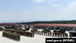 Zajednička smotra vojski Srbije i SAD na vežbi Platinasti vuk, Bujanovac, Srbija, 10. jun 2024.