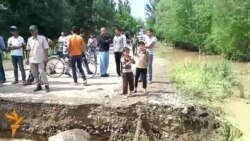 Селу боронҳо ва навоҳии вилояти Хатлон зиён овардаанд.