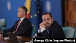 Ministrul Sănătății, Alexandru Rogobete (dreapta)