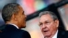 Barak Obama i Raul Kastro, decembar 2014, tokom memorijala Nelsonu Mandeli