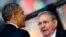 Barak Obama i Raul Kastro, decembar 2014, tokom memorijala Nelsonu Mandeli