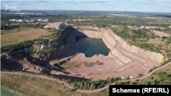 Затоплений Коростенський гранітний кар’єр