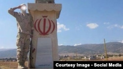 عکس از حساب توییتری منتسب به سپاه پاسداران ایران