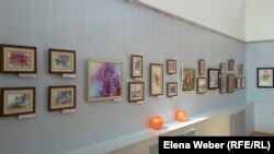 Ольга Павлованың картиналарынан көрме. Теміртау, 30 маусым 2016 жыл.