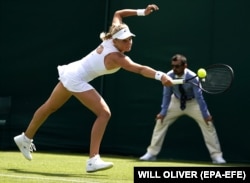 Українська тенісистка Даяна Ястремська. Лондон, 1 липня 2019