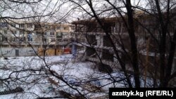 Курулуш жүрүп жаткан жер