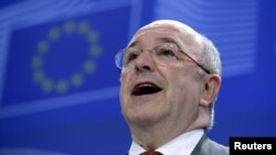 Хоакін Альмунія оголошує про новий штраф на Microsoft у ЄС, 6 березня 2013 року