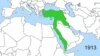 محدوده امپراتوری عثمانی در سال ۱۹۱۳ م.