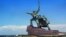 Monumentul Soldatul și marinarul, emblema orașului-port Sevastopol, Crimeea