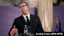Predsednik Srbije Aleksandar Vučić 