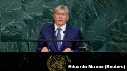 Алмазбек Атамбаев, БУУ. 20-сентябрь, 2017-жыл. 